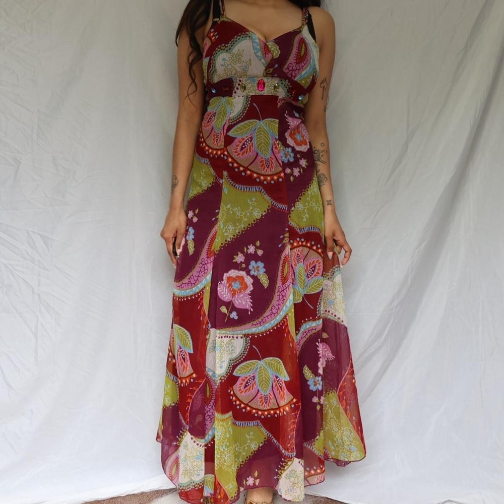 Euro Fairy Boho Maxi Dress